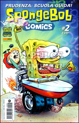 PANINI CARTOON #     2 - SPONGEBOB COMICS 2